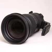 Used Sigma 60-600mm Lens  f/4.5- 6.3 DG OS HSM Sports Nikon Mount