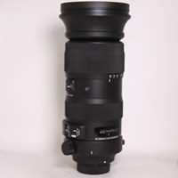 Used Sigma 60-600mm Lens  f/4.5- 6.3 DG OS HSM Sports Nikon Mount