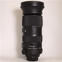 Used Sigma 60-600mm Lens  f/4.5- 6.3 DG OS HSM Sports Nikon Mount