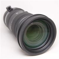 Used Sigma 60-600mm Lens  f/4.5- 6.3 DG OS HSM Sports Nikon Mount