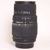 Used Sigma 70-300mm f/4-5.6 APO DG Macro Lens NIKON F Mount