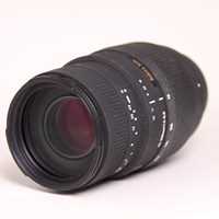 Used Sigma 70-300mm f/4-5.6 APO DG Macro Lens NIKON F Mount