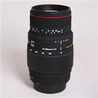 Used Sigma 70-300mm f/4-5.6 APO DG Macro Lens - Canon Fit
