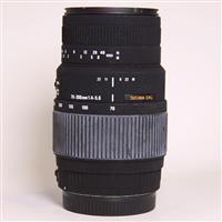 Used Sigma 70-300mm f/4.0-5.6 DG Macro Lens - Canon Fit