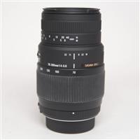 Used Sigma 70-300mm f/4-5.6 DG Macro - Nikon Fit
