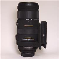 Used Sigma 120-400mm f/4.5-5.6 APO DG OS HSM - Nikon