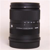 Used Sigma 18-50mm f/2.8 DC DN Contemporary for L Mount