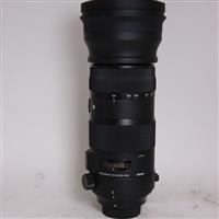 Used Sigma 150-600mm f/5-6.3 DG OS HSM Sports Lens Nikon F