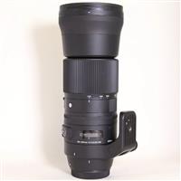 Used Sigma 150-600mm f/5-6.3 DG OS HSM Contemporary Lens Canon EF