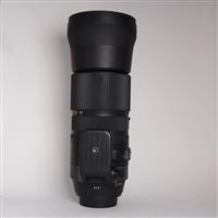 Used Sigma 150-600mm f/5-6.3 DG OS HSM Contemporary Lens Canon EF