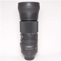 Used Sigma 150-600mm f/5-6.3 DG OS HSM Contemporary Lens Nikon F