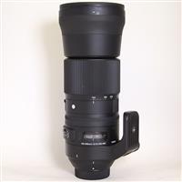 Used Sigma 150-600mm f/5-6.3 DG OS HSM Contemporary Lens Nikon F