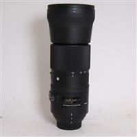 Used Sigma 150-600mm f/5-6.3 DG OS HSM Contemporary Lens Nikon F