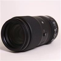 Used Sigma 100-400mm f/5-6.3 DG OS HSM Contemporary Lens Nikon F