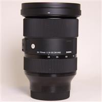 Used Sigma 24-70 f/2.8 Mirrorless Lens DG DN Art- E-Mount Lens