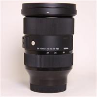 Used Sigma 24-70 f/2.8 Mirrorless Lens DG DN Art- E-Mount Lens