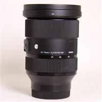 Used Sigma 24-70 f/2.8 Mirrorless Lens DG DN Art- E-Mount Lens