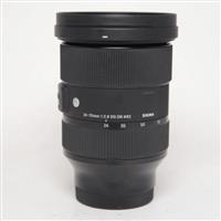 Used Sigma 24-70 f/2.8 Mirrorless Lens DG DN Art- E-Mount Lens