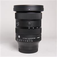 Used Sigma 24-70 f/2.8 Mirrorless Lens DG DN Art- E-Mount Lens