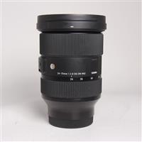Used Sigma 24-70 f/2.8 Mirrorless Lens DG DN Art- E-Mount Lens