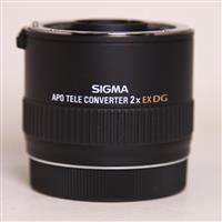 Used Sigma APO 2x Teleconverter EX DG Canon EF