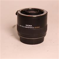 Used Sigma APO 2x Teleconverter EX DG Canon EF