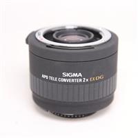 Used Sigma APO 2x Teleconverter EX DG Nikon F
