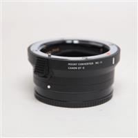Used Sigma MC-11 Mount Converter For Canon EF Mount Lenses To Sony E