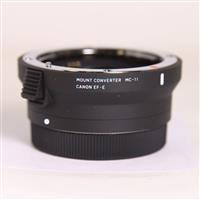 Used Sigma MC-11 Mount Converter For Canon EF Mount Lenses To Sony E