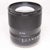 Used TTArtisan AF 75mm F/2 Lens for Sony E
