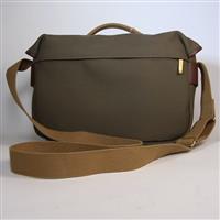 Used Billingham Hadley Pro Shoulder Bag - Sage FibreNyte/Chocolate