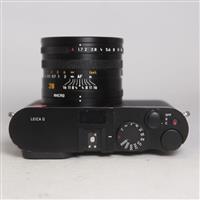 Used Leica Q (Typ 116) Compact Digital Camera Black Anodised