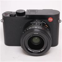 Used Leica Q (Typ 116) Compact Digital Camera Black Anodised