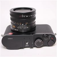 Used Leica Q (Typ 116) Compact Digital Camera Black Anodised