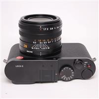 Used Leica Q (Typ 116) Compact Digital Camera Black Anodised