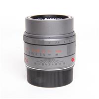 Used Leica APO Summicron M 50mm f/2 ASPH Metal Grey Paint Finish