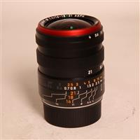 Used Leica Tri Elmar M 16-18-21mm f/4 ASPH Lens Black Anodised