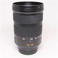 Used Leica Super Vario Elmar SL 16-35mm f/3.5-4.5 ASPH Lens Black Anodised