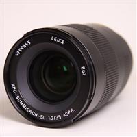 Used Leica APO Summicron SL 35mm f/2 ASPH Lens Black Anodised