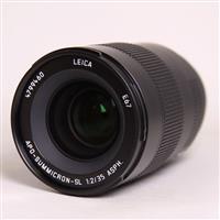 Used Leica APO Summicron SL 35mm f/2 ASPH Lens Black Anodised