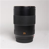 Used Leica APO Summicron SL 35mm f/2 ASPH Lens Black Anodised