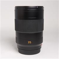 Used Leica APO Summicron SL 35mm f/2 ASPH Lens Black Anodised