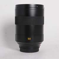 USED Leica Summilux SL 50mm f/1.4 ASPH Lens Black Anodised