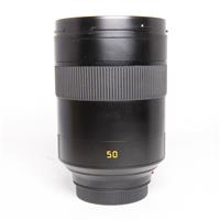 Used Leica Summilux SL 50mm f/1.4 ASPH Lens Black Anodised