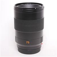 Used Leica APO Summicron SL 75mm f/2 ASPH Lens Black Anodised