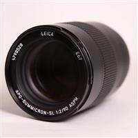 Used Leica APO Summicron SL 90mm f/2 ASPH Lens Black Anodised