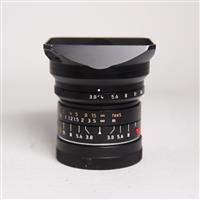 Used Leica Super Elmar M 18mm f/3.8 ASPH Lens Black Anodised