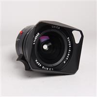 Used Leica Super Elmar M 18mm f/3.8 ASPH Lens Black Anodised