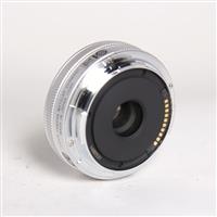 Used Leica Elmarit TL 18 mm f/2.8 ASPH Pancake Lens Silver Anodised