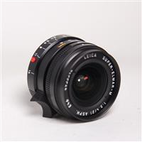 Used Leica Super Elmar M 21mm f/3.4 ASPH Lens Black Anodised